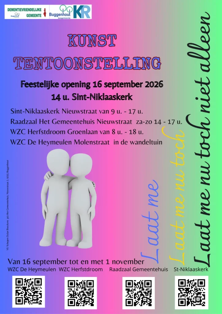 Affiche laat me nu toch niet alleen Buggenhout